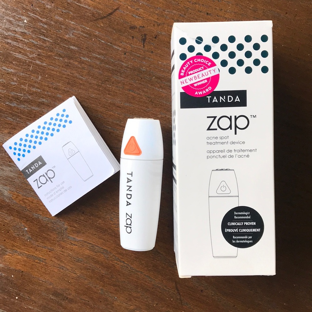 TANDA Zap Acne Spot Treatment Blue Light Therapy